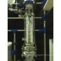 Sistema de destilación de corto recorrido de grado superior para la destilación fraccionada de petróleo crudo